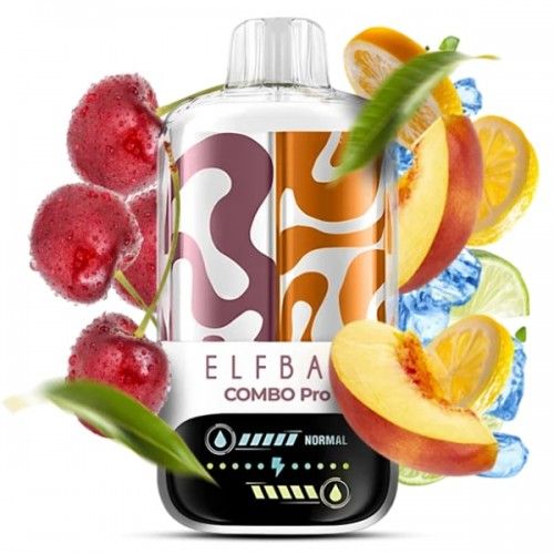 Одноразовая Pod-система Elf Bar Combo Pro 30000 Cherry & Peach Lemonade