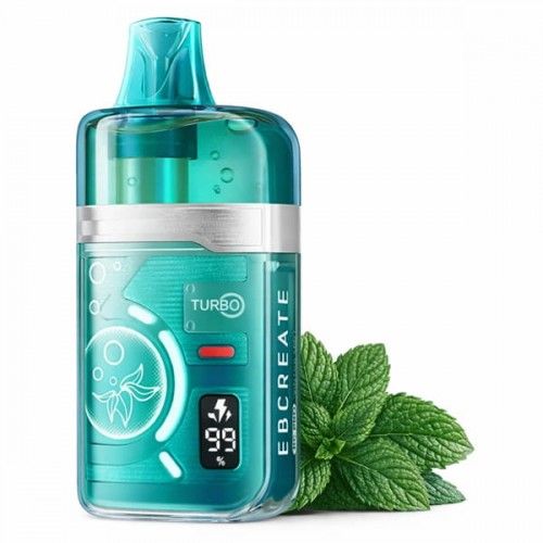 Одноразовая Pod-система Elf Bar Ebcreate BC PRO 40000 Black Mint
