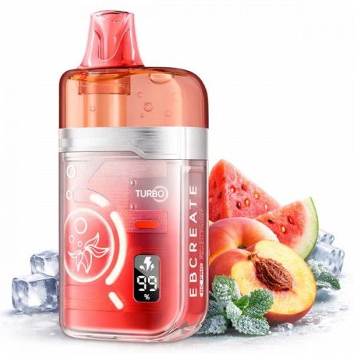 Одноразовая Pod-система Elf Bar Ebcreate BC PRO 40000 Watermelon Peach Frost